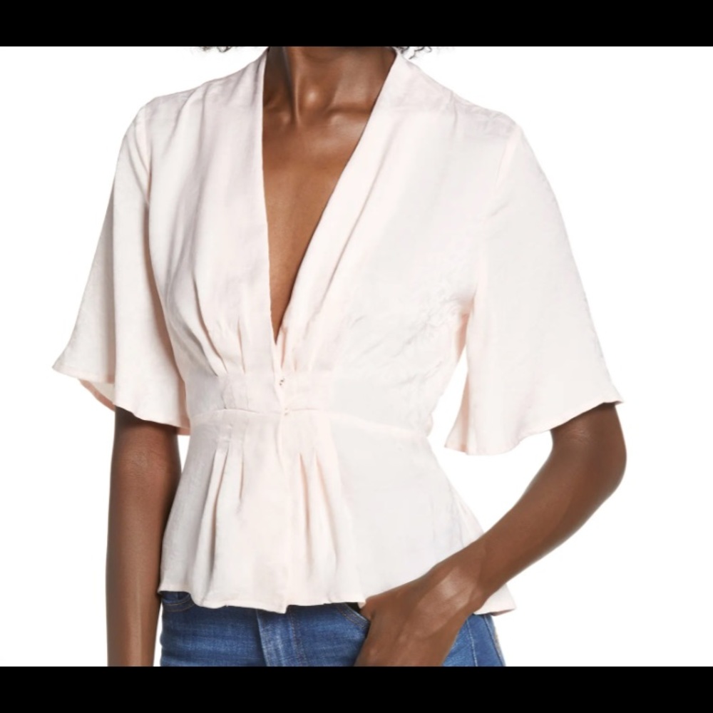 Pleated ASTR Top